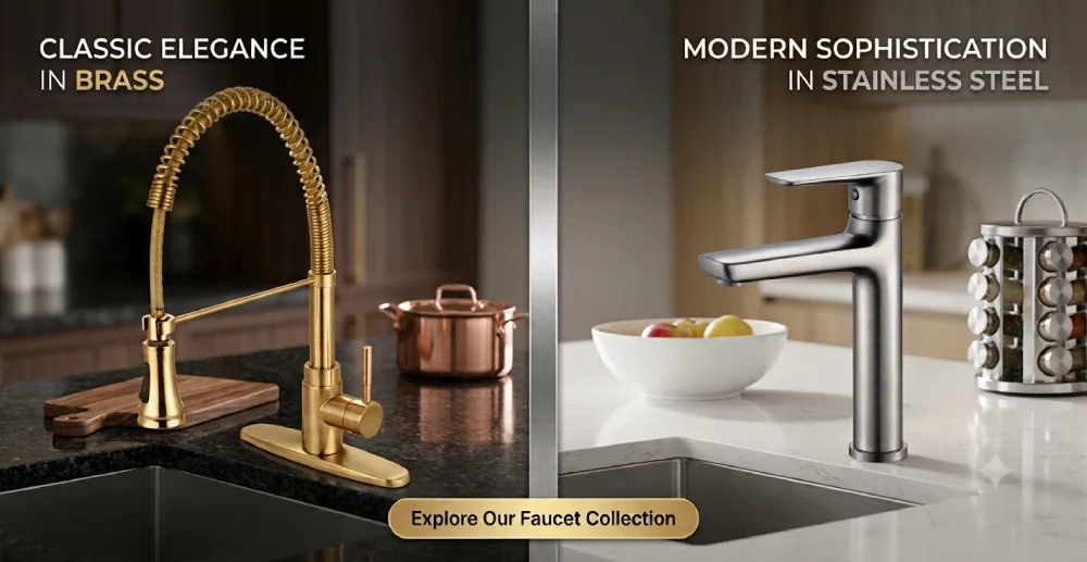 Can Stainless Steel Faucets Really Replace Brass Faucets?