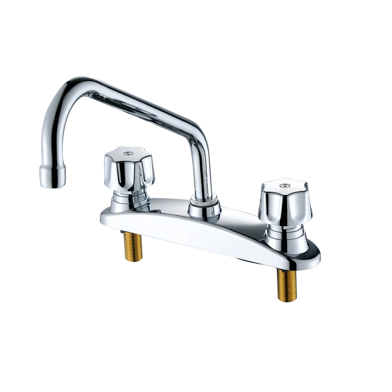 y-c840-401 Grifo de cocina con juego central de 8"